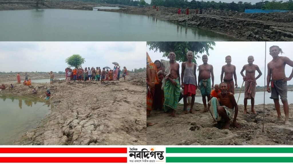 জেলেখালী খাল পুনঃখননের পর দখলচেষ্টার অভিযোগ, উদ্বেগে স্থানীয় কৃষকরা