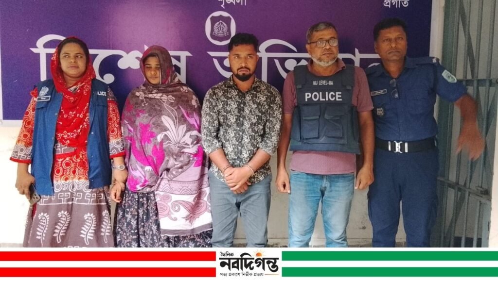 পীরগাছায় নুপুর হত্যা মামলায় প্রধান আসামিসহ গ্রেপ্তার দুই