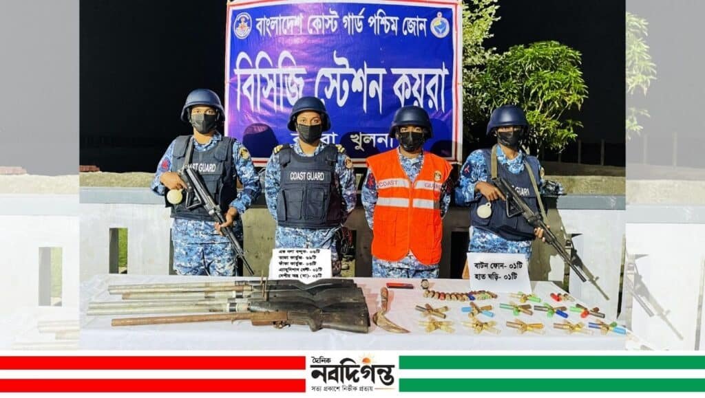 সুন্দরবনে অভিযানে ‘দুলাভাই বাহিনীর’ প্রধানসহ ২ জন আটক, নিহত ১: কোস্ট গার্ডের দাবি