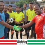 শ্যামনগরে বিশ্বকাপ ফুটবল উপলক্ষে সাবেক ফুটবলারদের নিয়ে টুর্নামেন্ট