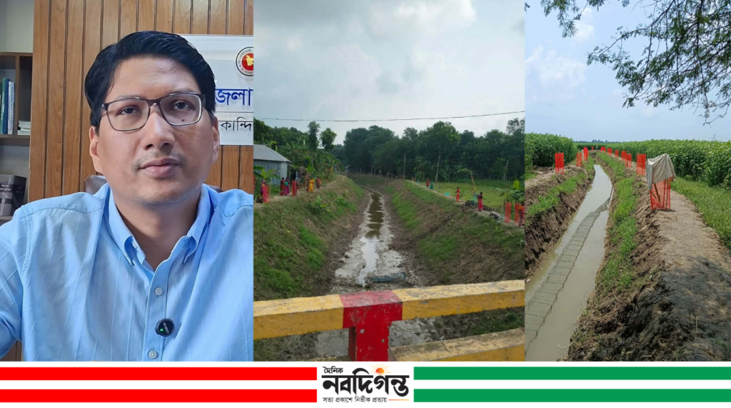 দুই খাল পুনঃখননে উদ্বৃত্ত ১৭ লাখ টাকা সরকারি কোষাগারে জমা দিল ইউএনও