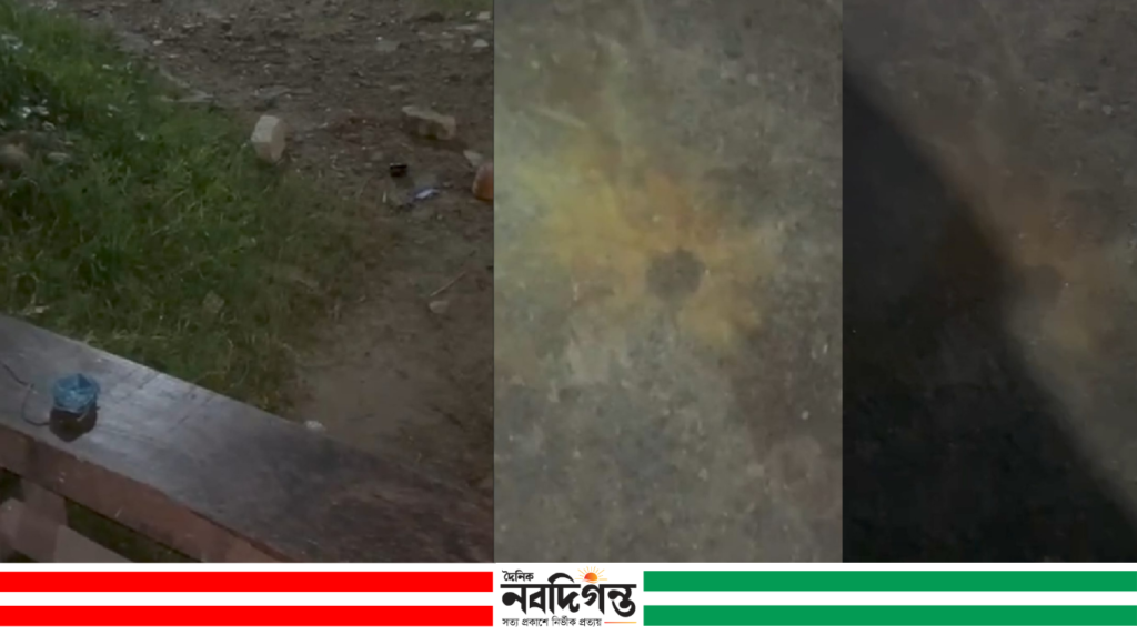 খুলনার নূরনগর বিশ্বাসপাড়া মোড়ে ককটেল বিস্ফোরণ, এলাকায় ছড়িয়ে পড়ছে আতঙ্ক