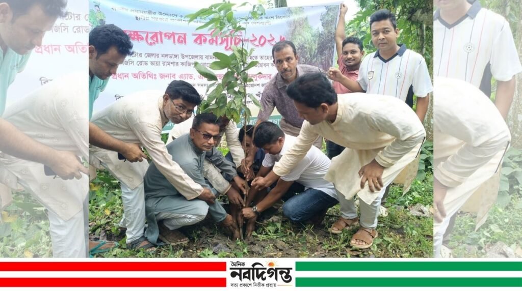 নলডাঙ্গায় এলজিইডির বৃক্ষরোপণ কর্মসূচির উদ্বোধন অনুষ্ঠিত নলডাঙ্গায় এলজিইডির বৃক্ষরোপণ কর্মসূচির উদ্বোধন অনুষ্ঠিত