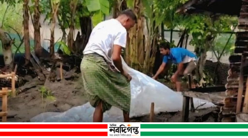 খুলনার মোস্তফার মোড়ে মাটিচাপা অবস্থায় অজ্ঞাত ব্যক্তির মরদেহ উদ্ধার