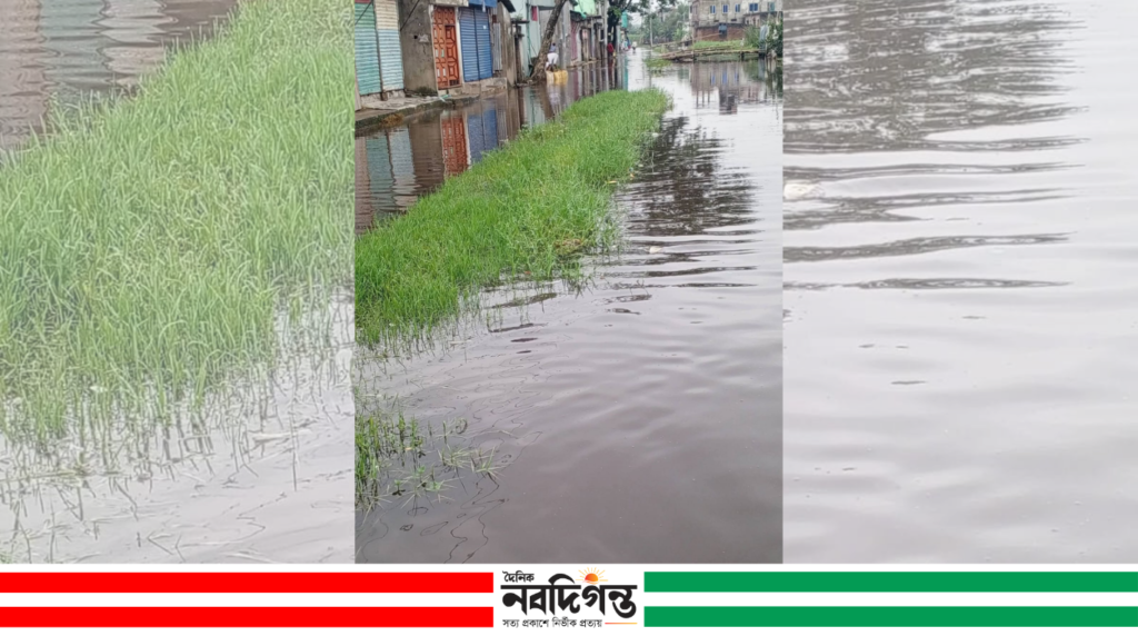টানা বৃষ্টিতে রূপগঞ্জ, খাল ভরাটের অভিযোগে ক্ষোভে ফুঁসছে ৭ গ্রাম