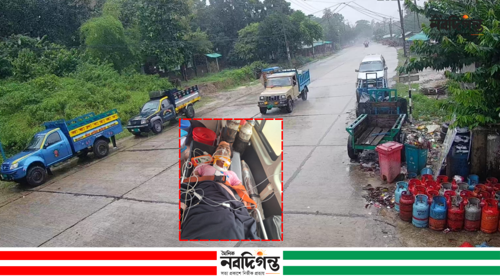 টেকনাফে পিকআপের চাপায় গুরুতর আহত ৯ বছরের শিশুকন্যা, চালক পলাতক টেকনাফে পিকআপের চাপায় গুরুতর আহত ৯ বছরের শিশুকন্যা, চালক পলাতক