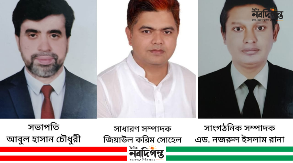 নাসিরনগর উপজেলা যুব এসোসিয়েশন ঢাকার নতুন কমিটি গঠন