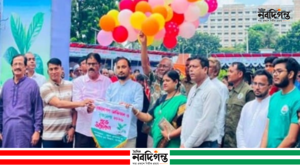 যশোরে সপ্তাহব্যাপী বৃক্ষরোপণ অভিযান ও বৃক্ষ মেলা-২০২৬ শুরু যশোরে সপ্তাহব্যাপী বৃক্ষরোপণ অভিযান ও বৃক্ষ মেলা-২০২৬ শুরু
