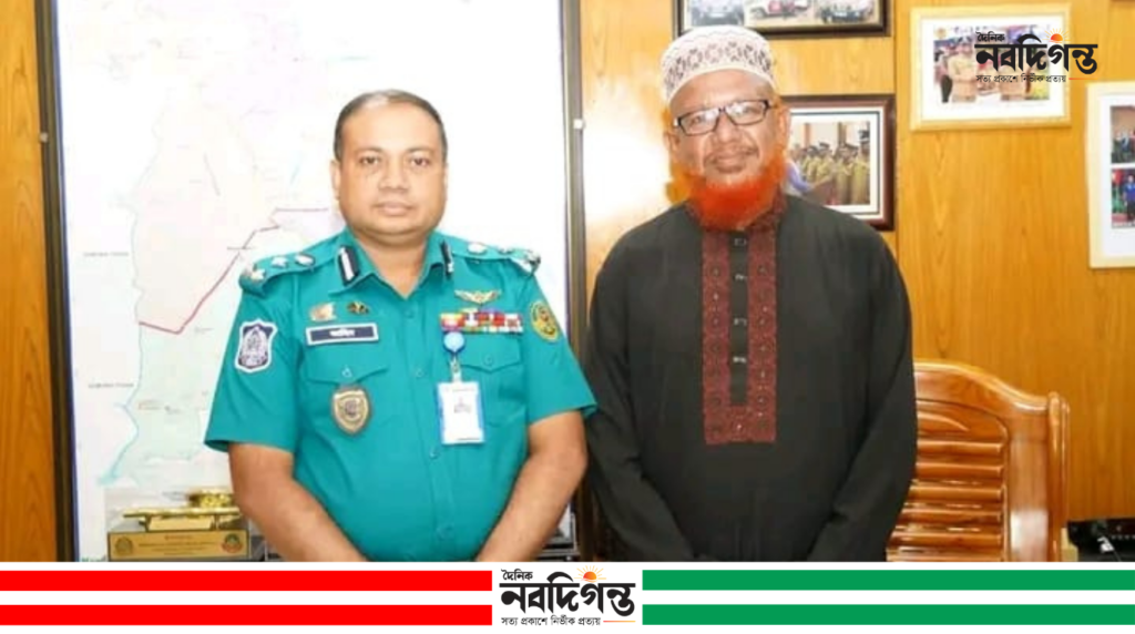 ৩৯ বছরের কর্মজীবনের ইতি, কেএমপি পরিদর্শক নুর হোসেনের অবসর