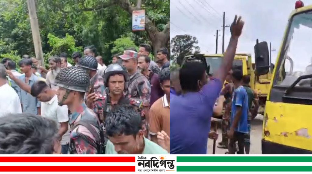 জৈন্তাপুরে বিজিবির জব্দ ট্রাক ছিনিয়ে নেওয়ার চেষ্টা, হামলার অভিযোগে উত্তেজনা
