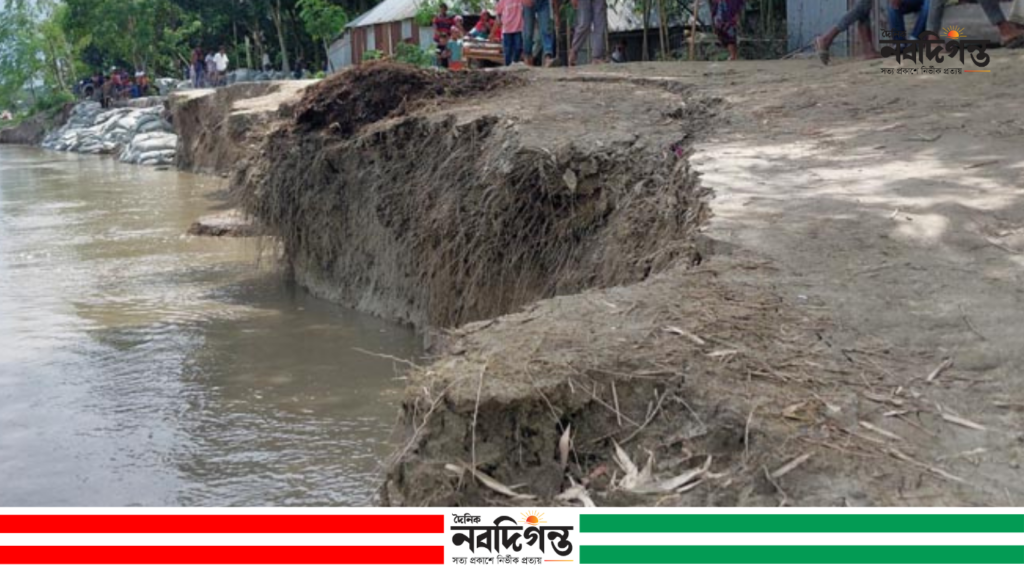 নাগেশ্বরীতে নদীভাঙনে স্বপ্নভঙ্গ হাজারও পরিবারের, নজর নেই কর্তৃপক্ষের