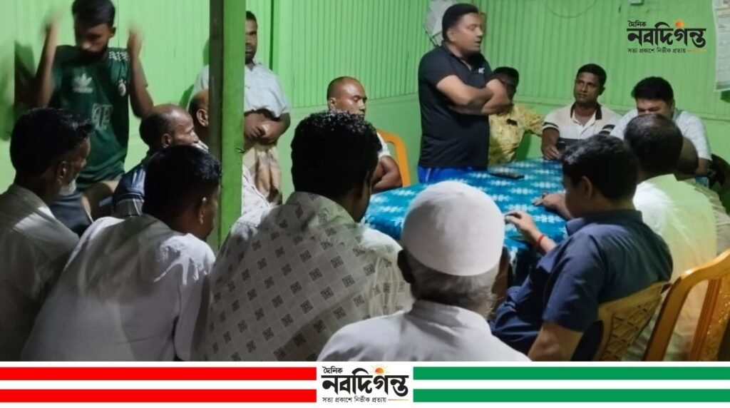 নাগেশ্বরীতে "কমিউনিটি পুলিশিং কমিটি" র সভাপতি মিলন সম্পাদক রনজু