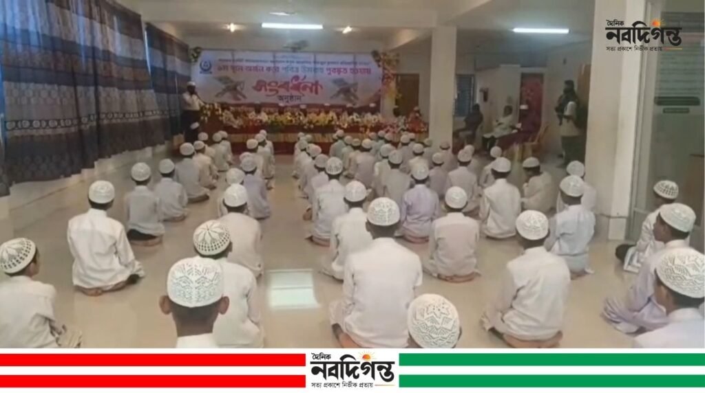সুনামগঞ্জে জাতীয় হিফজুল কুরআন প্রতিযোগিতার বিজয়ীকে সংবর্ধনা