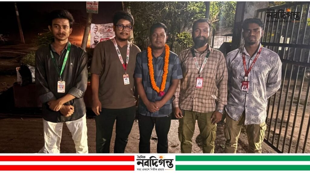 চন্দ্রগঞ্জ প্রেসক্লাবের দপ্তর সম্পাদক মিজানুর রহমান মল্লিক কারামুক্ত