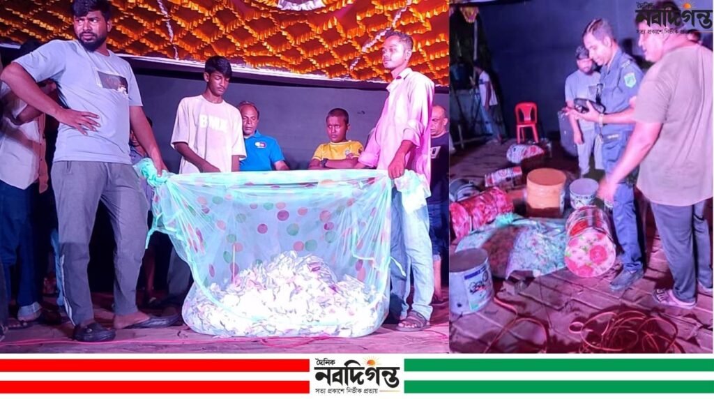 নজিপুর বাণিজ্য মেলায় লটারি ড্র ঘিরে ভাঙচুর-লুটপাট