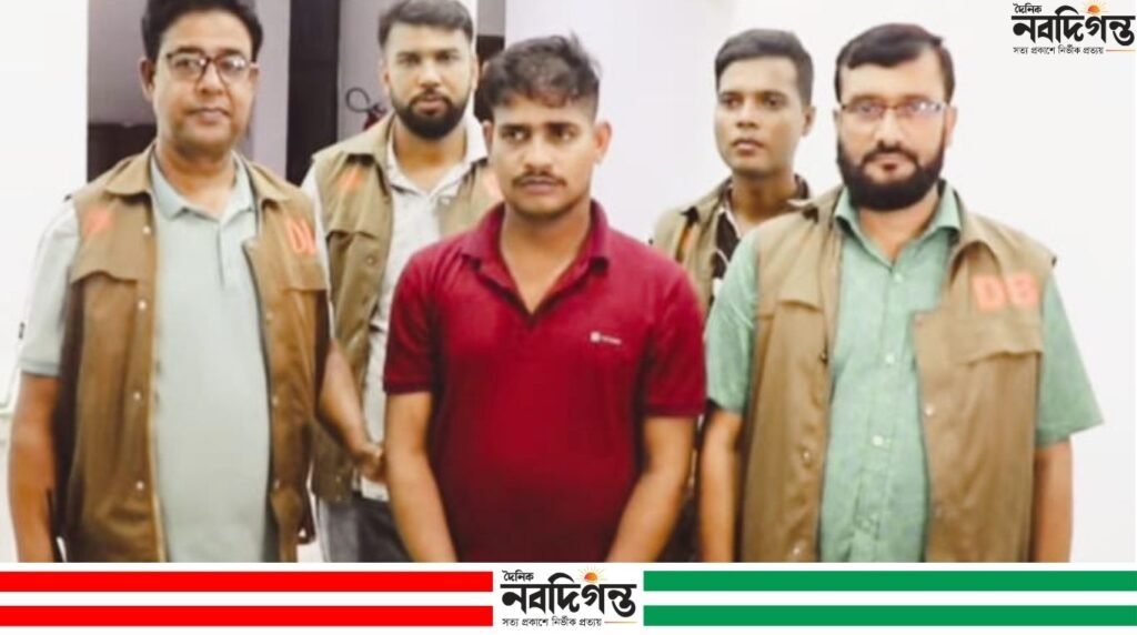 বিমানবন্দর এলাকায় চুরি-ছিনতাই, গোপালগঞ্জে অস্ত্র ও নগদ টাকাসহ আটক-১