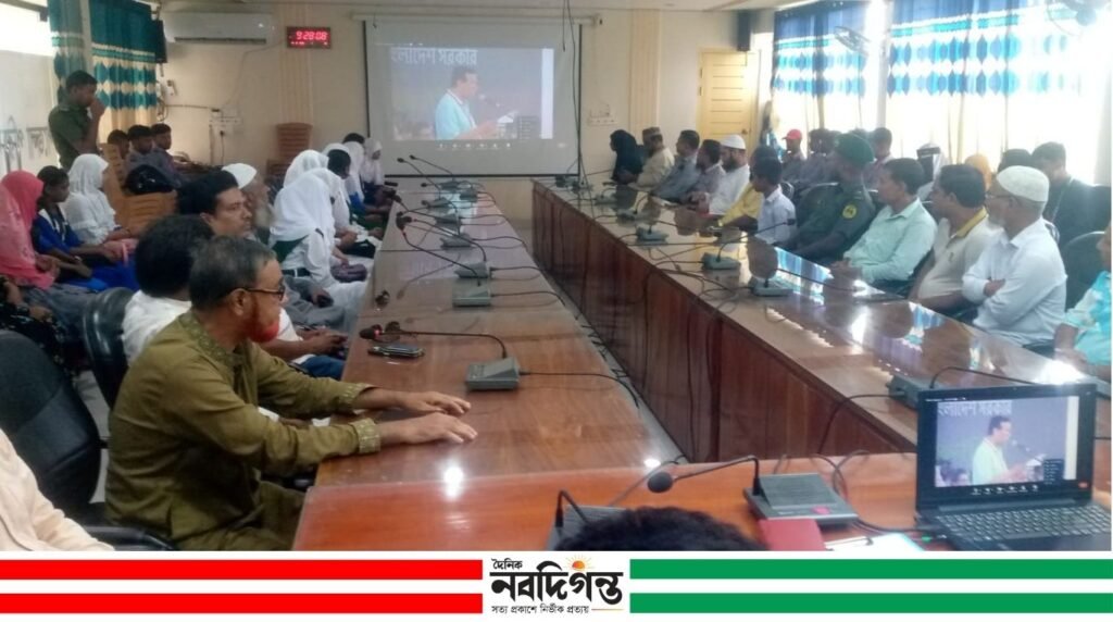 নলডাঙ্গায় ডেঙ্গু প্রতিরোধ ও পরিচ্ছন্নতা অভিযানের উদ্বোধন এবং প্রধান মন্ত্রীর ভিডিও কনফারেন্স অনুষ্ঠিত